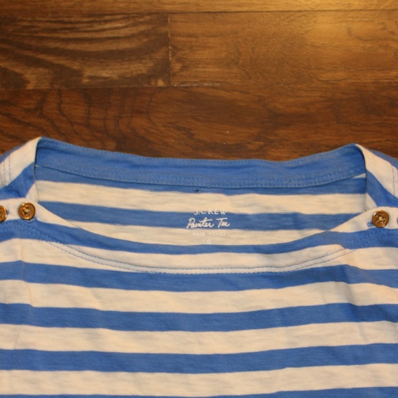 J Crew Striped Painter Tee - Picture 4 of 4